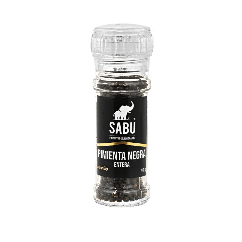 Pimienta Negra Entera SABU 40 g